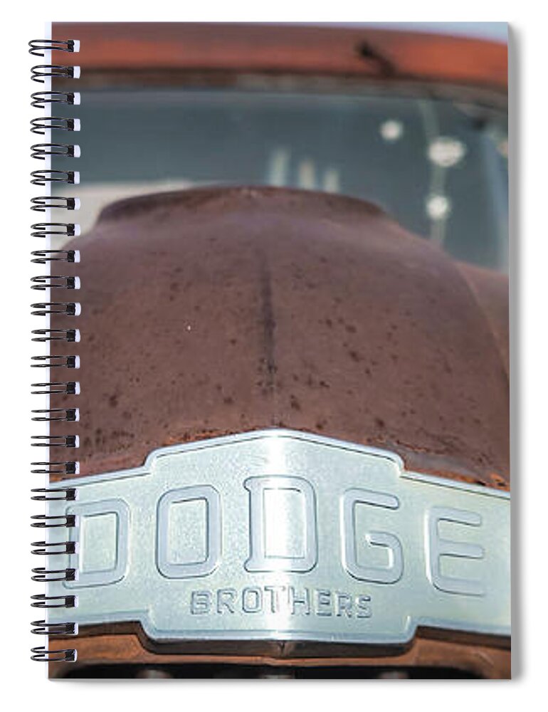 Dodge Spiral Notebook featuring the photograph Dodge Brothers by Darrell Foster
