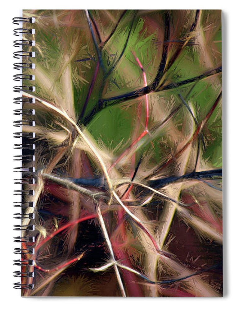 Trees Spiral Notebook featuring the photograph Dogwood Display by Wayne King