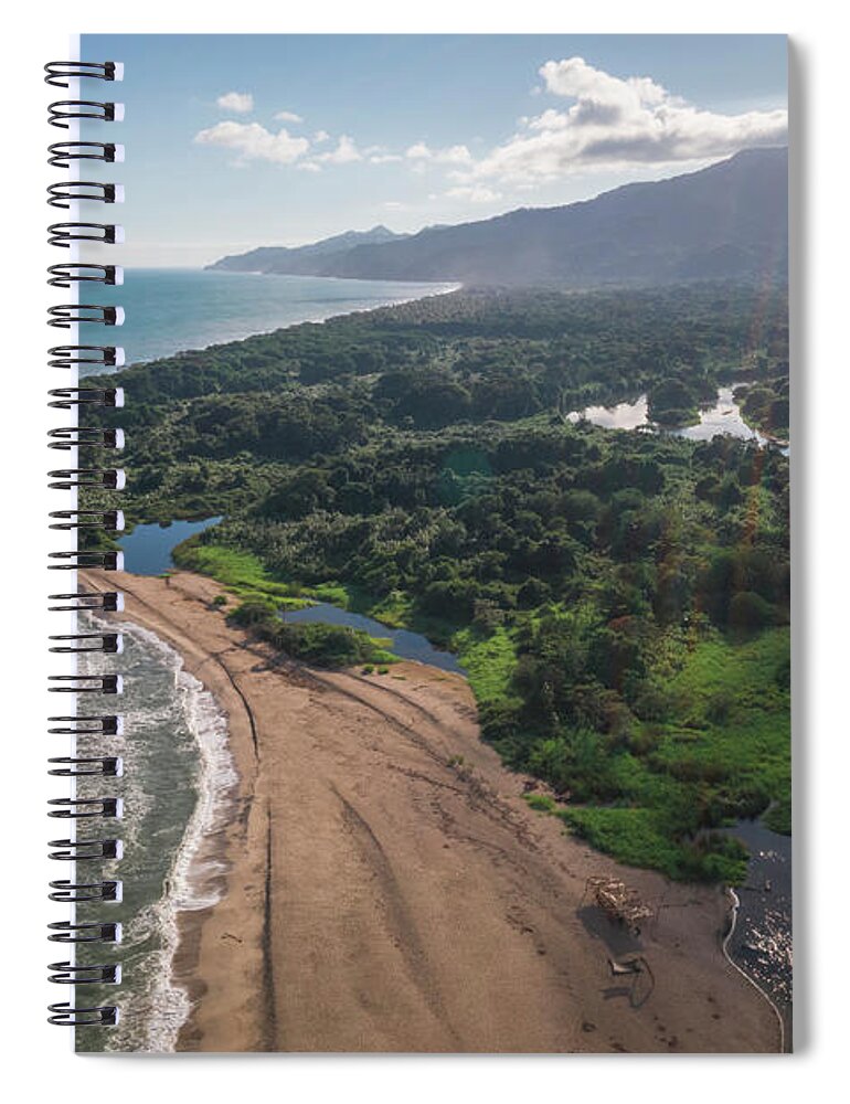 Don Diego Spiral Notebook featuring the photograph Don Diego Magdalena Colombia by Tristan Quevilly