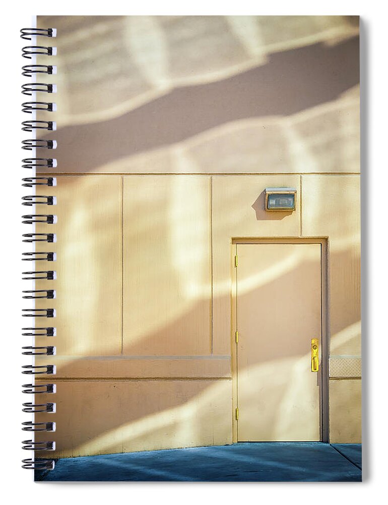 Doors Spiral Notebook featuring the photograph Door Light by Craig J Satterlee