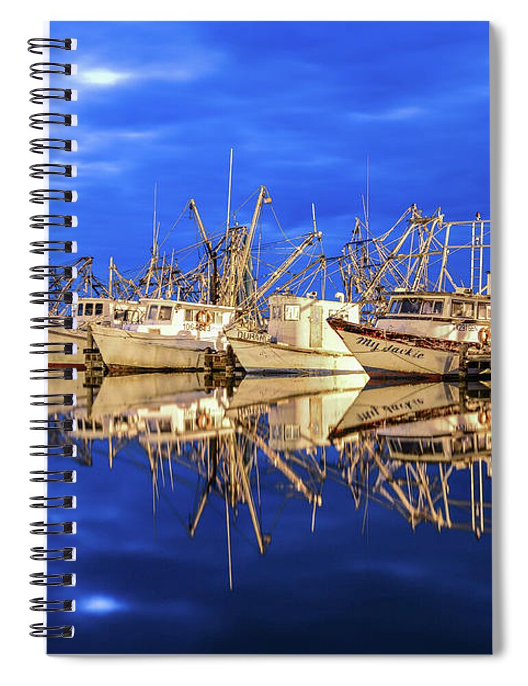 Fulton Spiral Notebook featuring the photograph Drakkar by Christopher Rice
