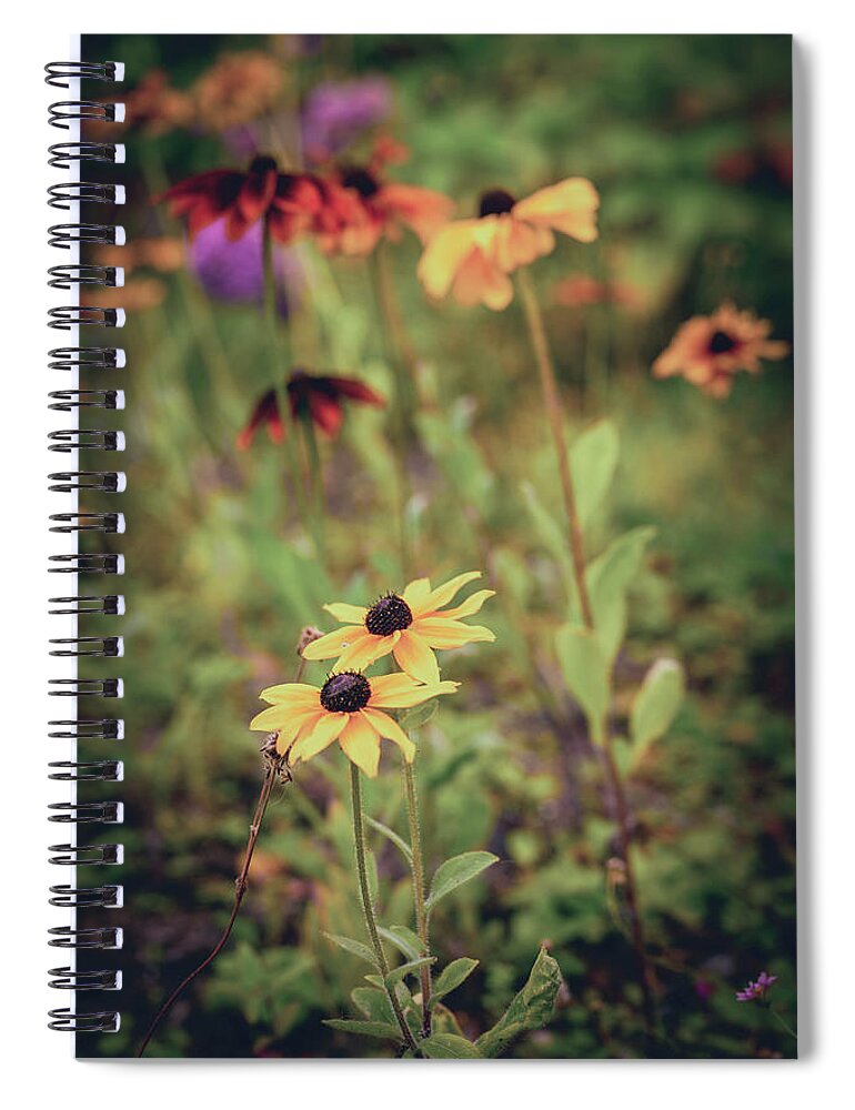 Flowers Spiral Notebook featuring the photograph Drawing in by Gavin Lewis
