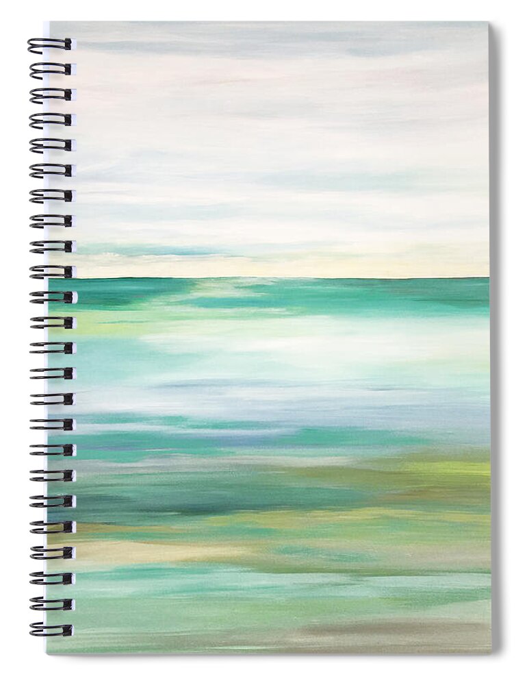  Spiral Notebook featuring the digital art Dreamscape by Linda Bailey