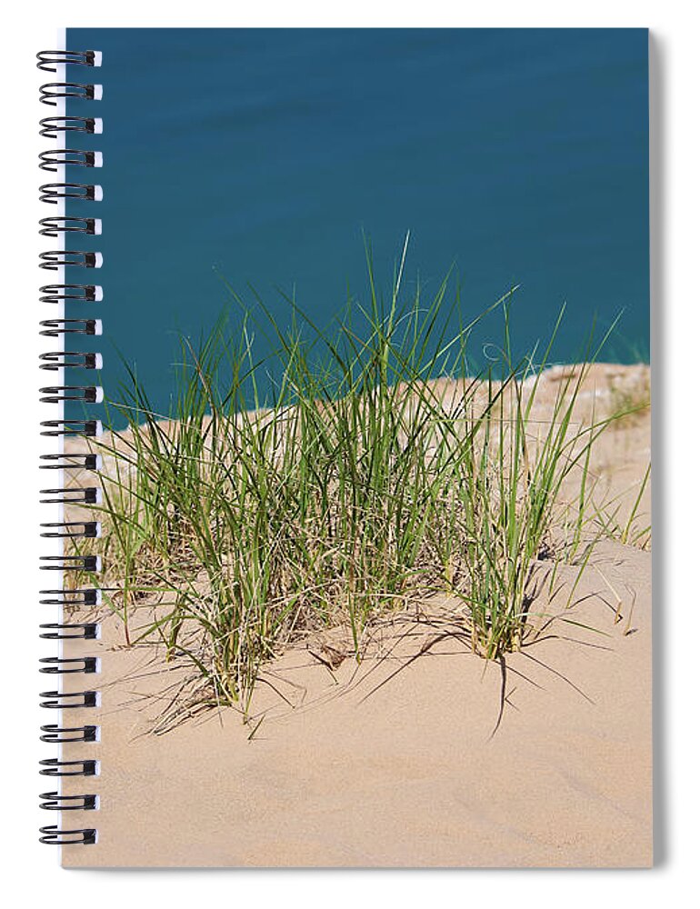 Dune Spiral Notebook featuring the photograph Dune by Rachel Cohen