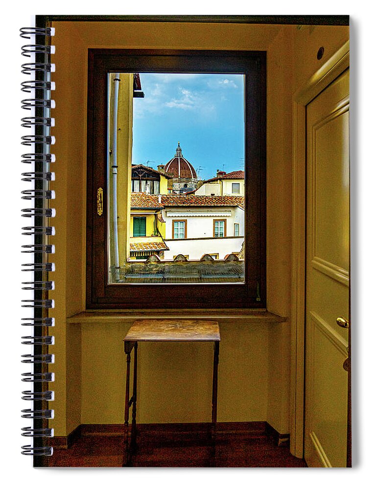 Tuscany Spiral Notebook featuring the photograph Duomo, Florence by Marian Tagliarino