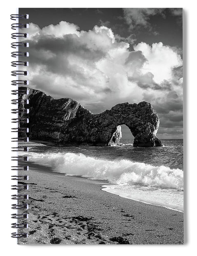 Dorset Spiral Notebook featuring the photograph Durdle Door, Dorset,England,UK by Sarah Howard
