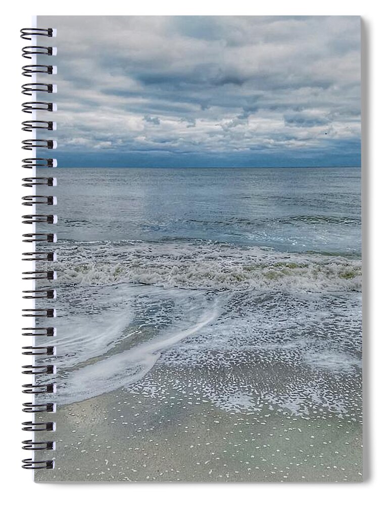 Dusk Spiral Notebook featuring the photograph Dusk On Edisto Island by Michael Dean Shelton