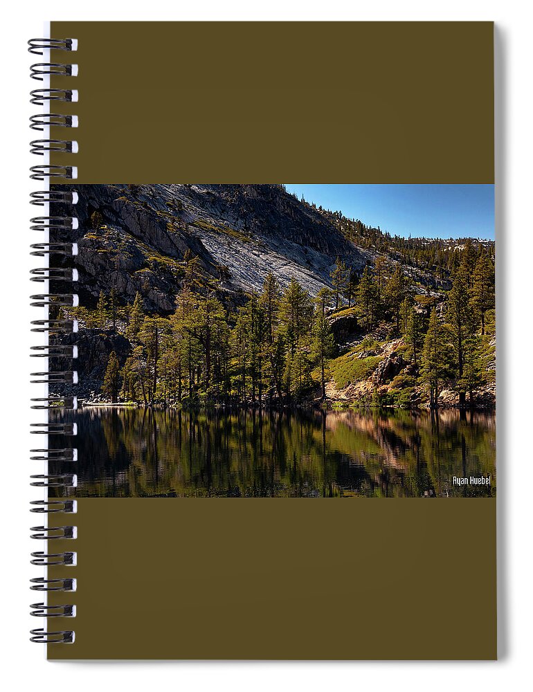 Eagle Lake Spiral Notebook featuring the photograph Eagle Lake by Ryan Huebel