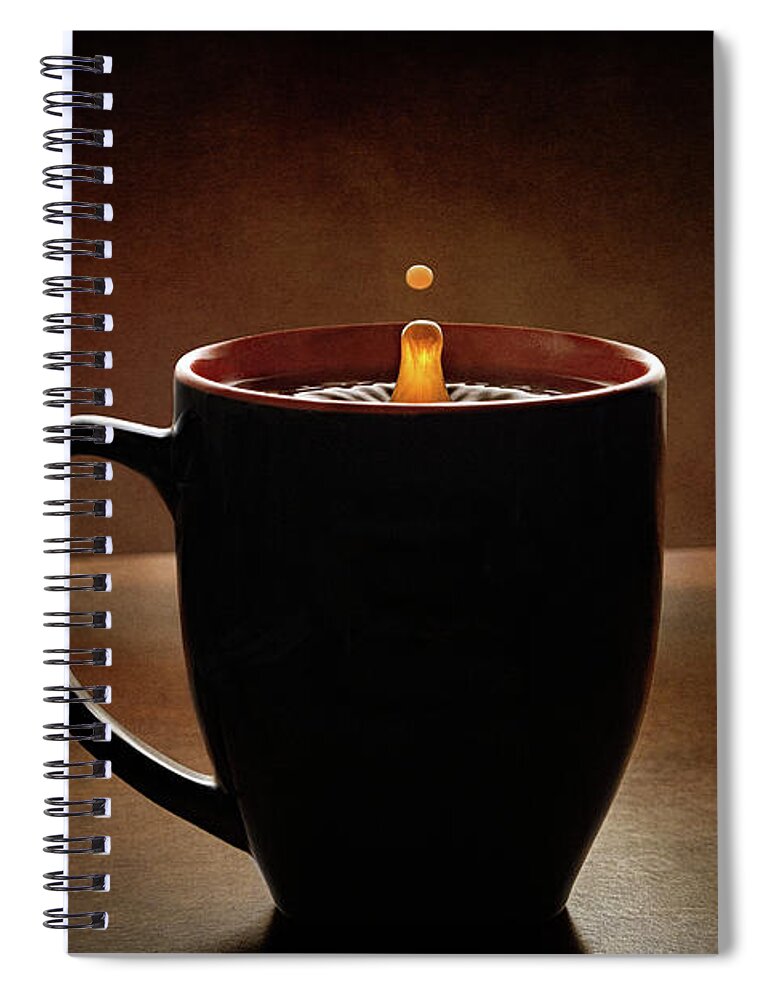 Coffee Spiral Notebook featuring the photograph Early Morning Coffee by Michael McKenney