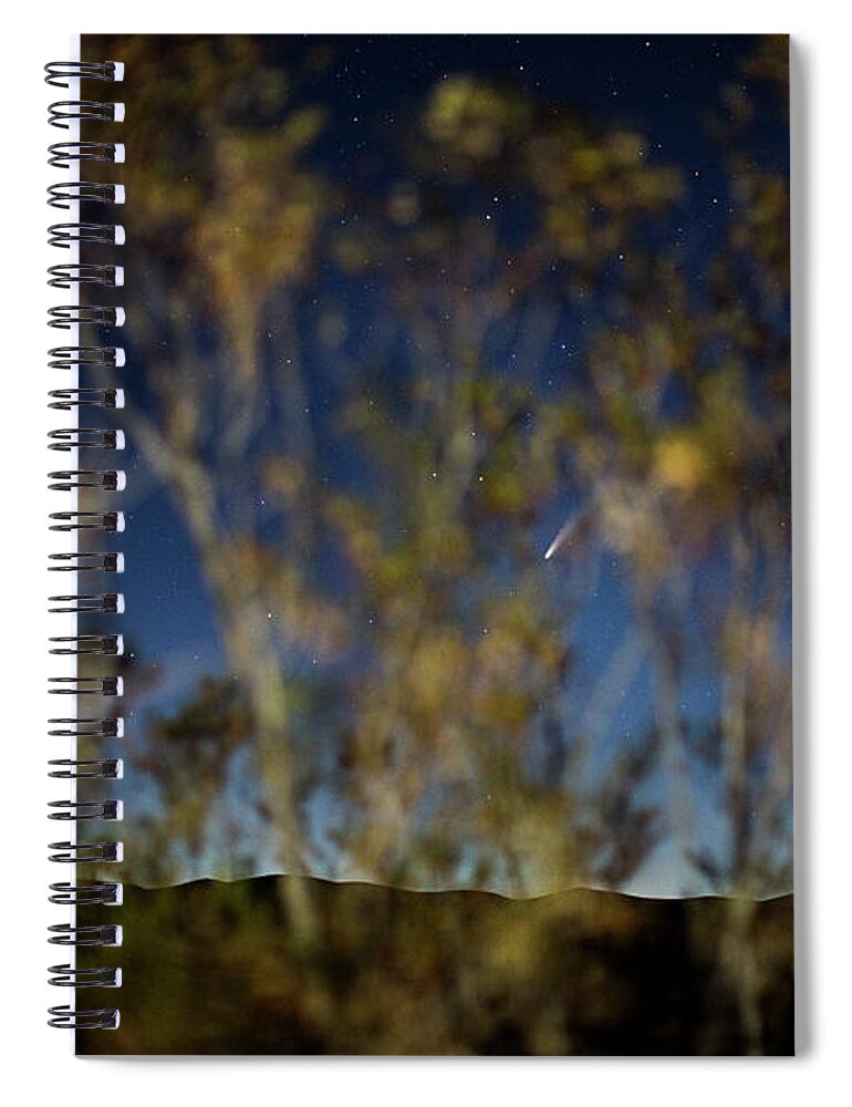 California Spiral Notebook featuring the photograph Earth to NEOWISE by Joseph Philipson