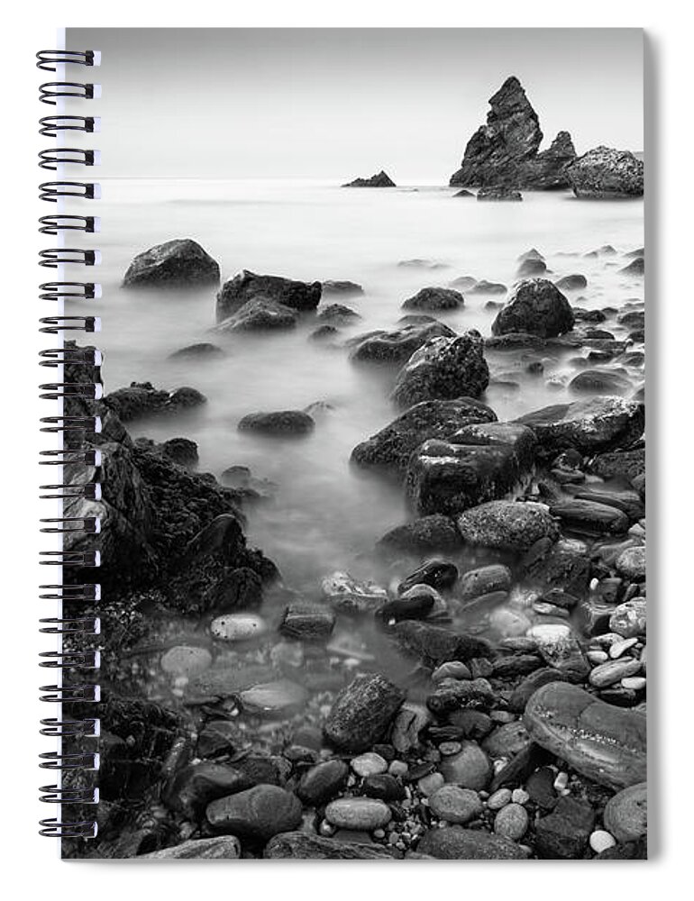 Playa Spiral Notebook featuring the photograph Ebb and flow by Gary Browne