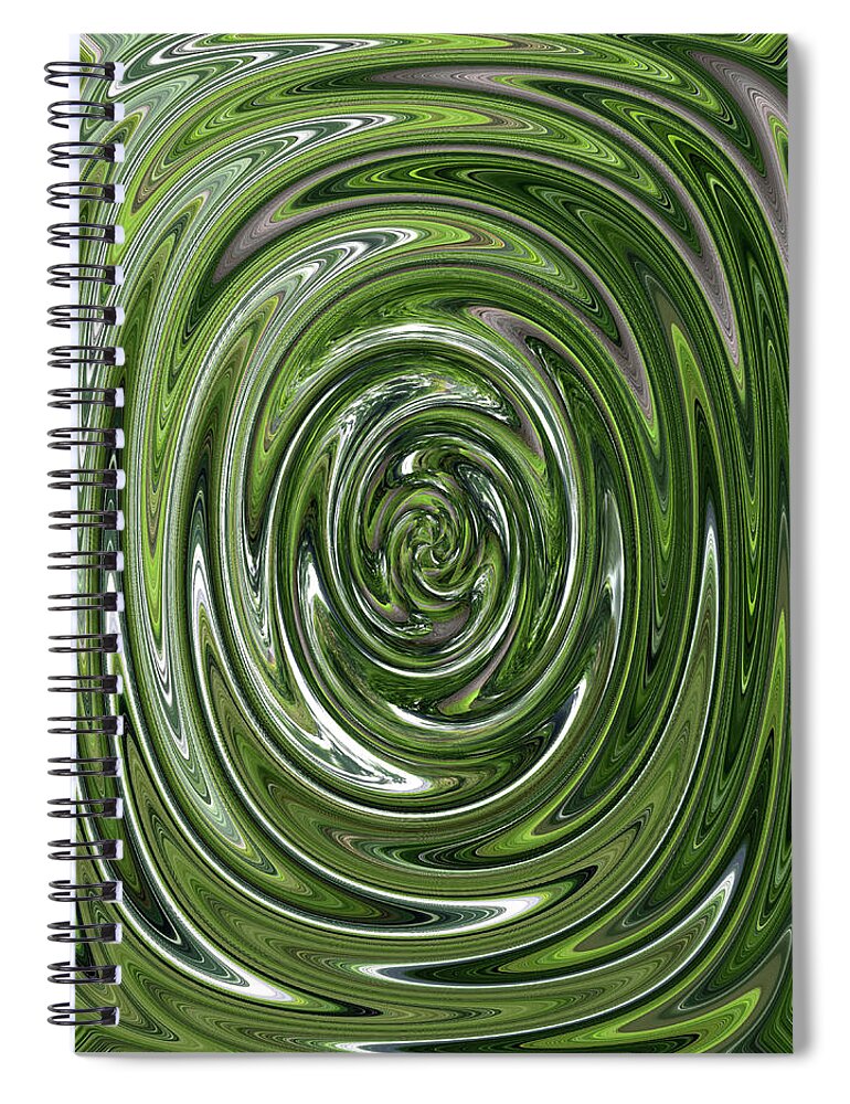 Edit Contest Spiral Notebook featuring the digital art Edit Contest by Tom Janca