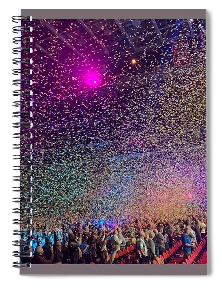 Concert Spiral Notebook featuring the photograph Encore by Lee Darnell