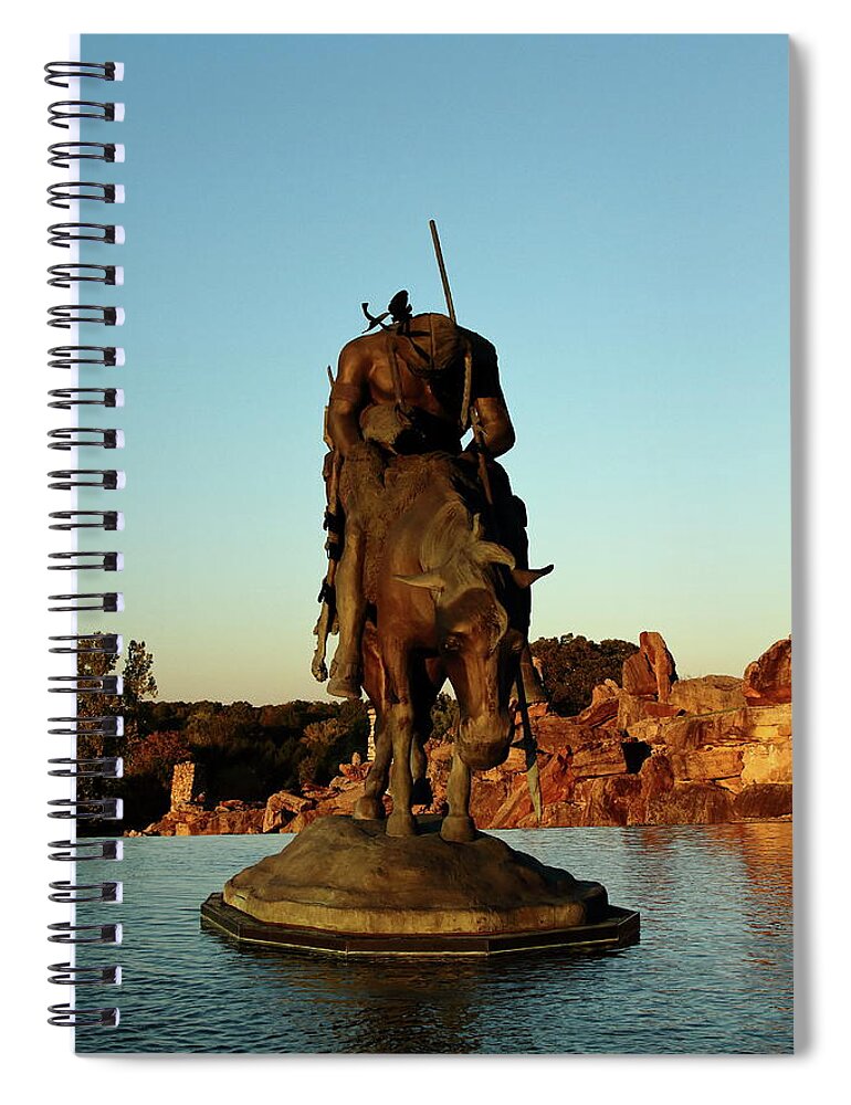 End Of The Trail Spiral Notebook featuring the photograph End Of The Trail #1 by Lens Art Photography By Larry Trager