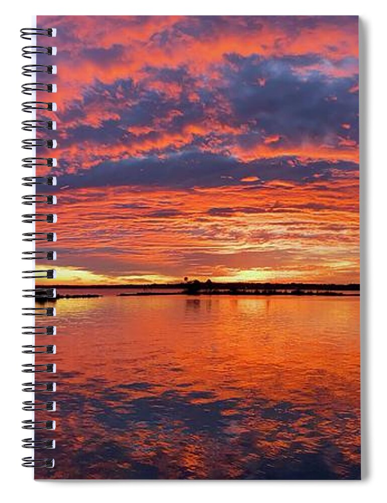 Sunrise Spiral Notebook featuring the photograph Eye Candy by Randall Allen