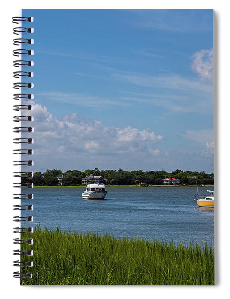 2016 Spiral Notebook featuring the photograph Factory Creek-1 by Charles Hite
