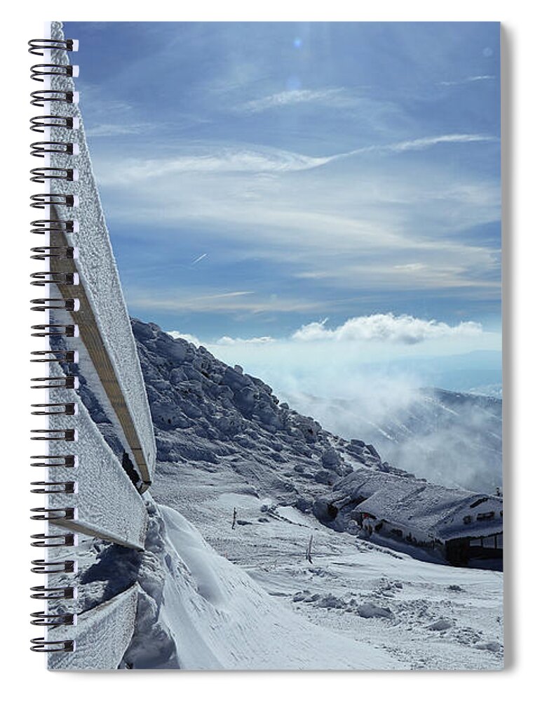 Fairytale Spiral Notebook featuring the photograph Alpine cottage - Chopok mountain, Slovakia by Vaclav Sonnek