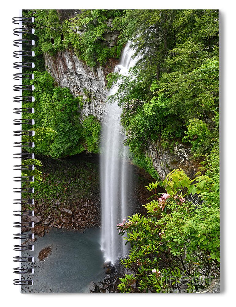 Fall Creek Falls Spiral Notebook featuring the photograph Fall Creek Falls 10 by Phil Perkins