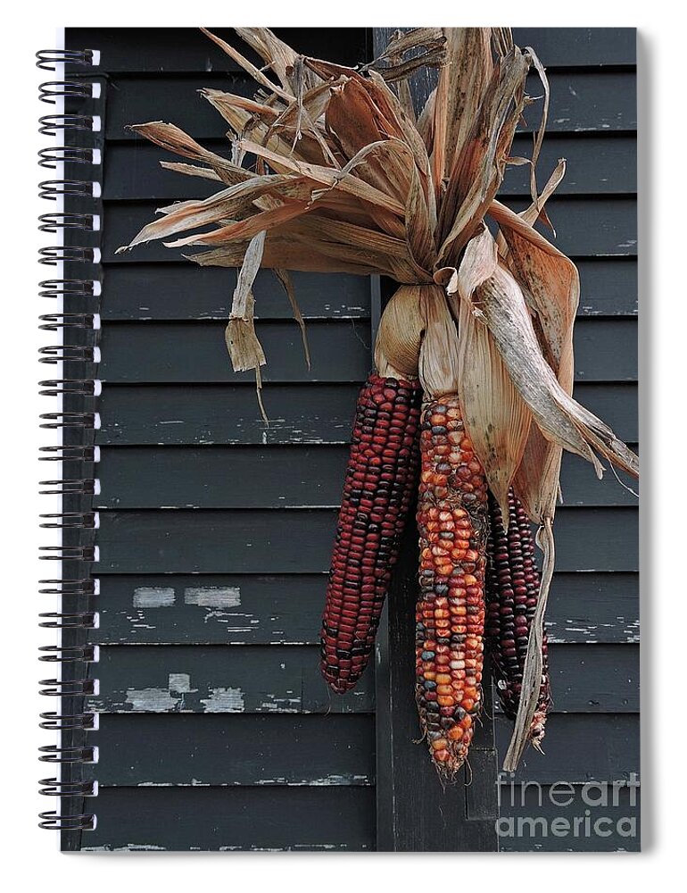 Fall Spiral Notebook featuring the photograph Fall Gathering by Marcia Lee Jones