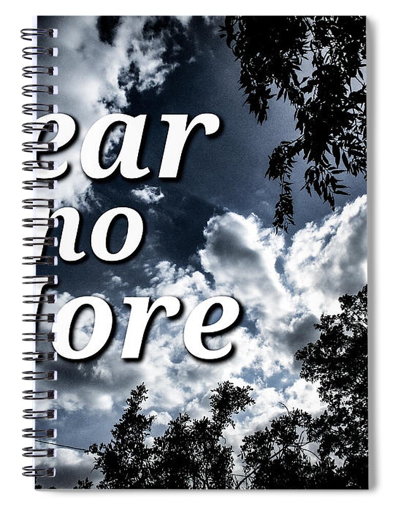 Fear No More Spiral Notebook featuring the photograph Fear No More by W Craig Photography