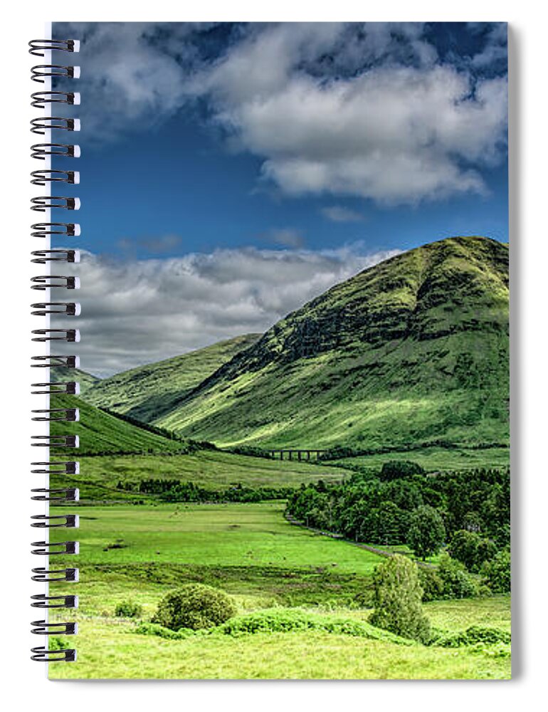 Scotland Spiral Notebook featuring the photograph Feeling High in the Highlands by Marcy Wielfaert
