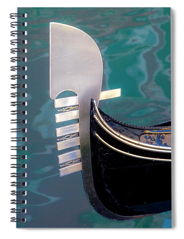 Italy Spiral Notebook featuring the photograph Fero da Prora by W Chris Fooshee