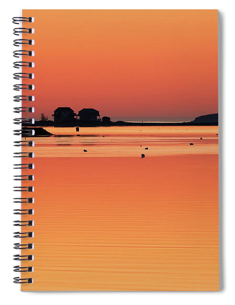 Spring Spiral Notebook featuring the photograph First Day of Spring 2021 by Janice Drew