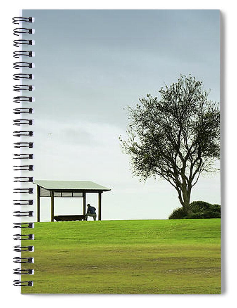 Forster Photo Prints Spiral Notebook featuring the digital art Forster 81 by Kevin Chippindall