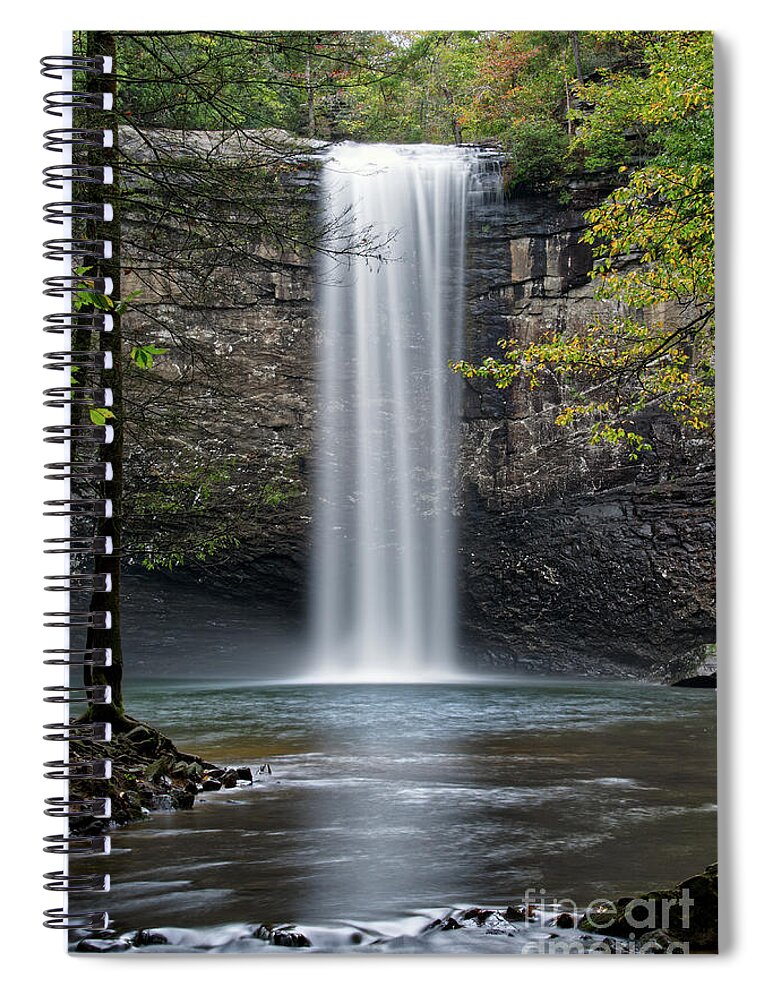 Foster Falls Spiral Notebook featuring the photograph Foster Falls 13 by Phil Perkins