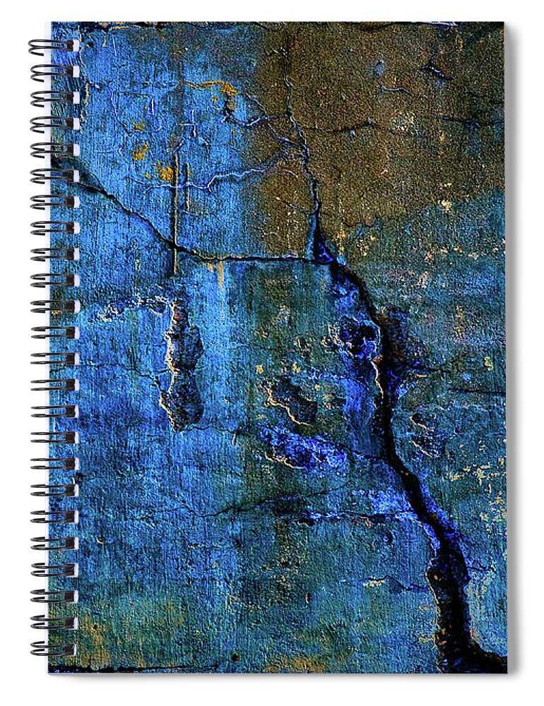 Industrial Spiral Notebook featuring the photograph Foundation Three by Bob Orsillo