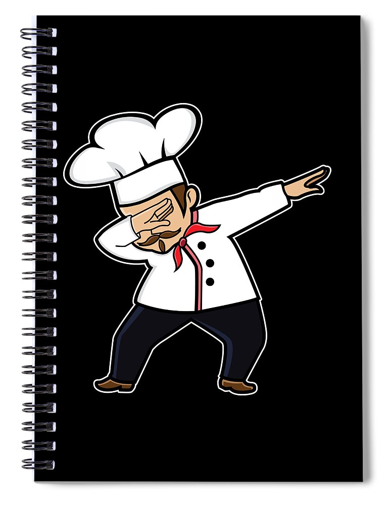 Funny Cute Dabbing Chef Gift Idea by Haselshirt