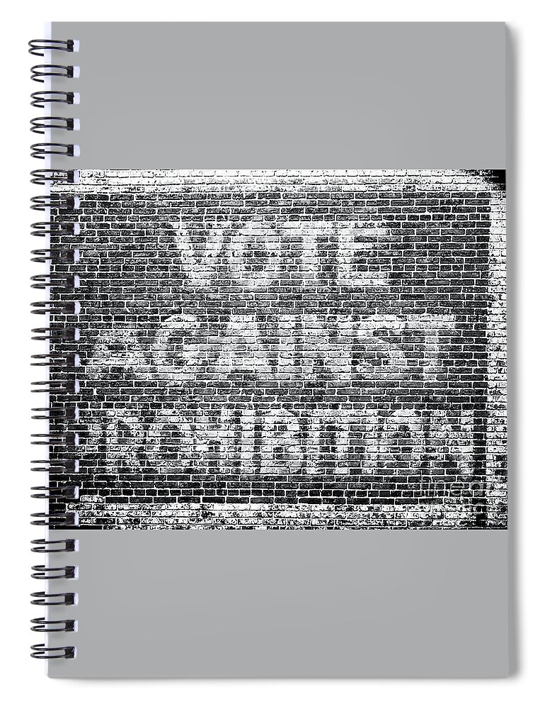 Prohibition. 20s Spiral Notebook featuring the painting Funny Roaring Twenties No Prohibition Roaring 20s Gift Vote Against Prohibition Sign by Tony Rubino