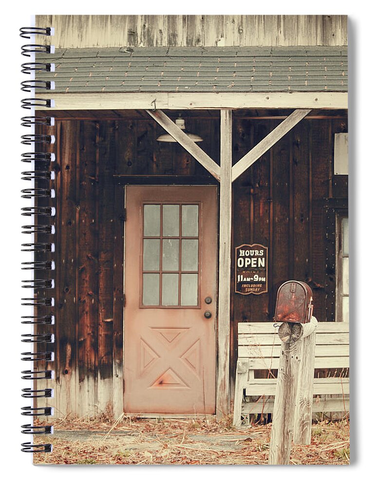 General Country Store Spiral Notebook featuring the photograph General Country Store by Karol Livote