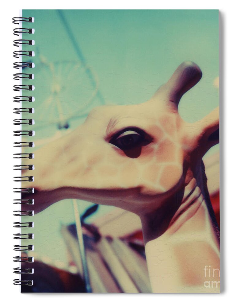 Polaroid Spiral Notebook featuring the photograph George by RicharD Murphy