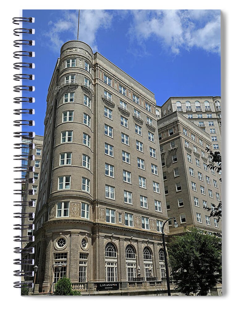 Hotel Spiral Notebook featuring the photograph Georgian Terrace Hotel - Atlanta, Ga. by Richard Krebs
