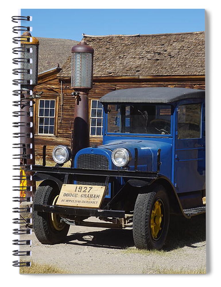 Ghost Town Spiral Notebook featuring the photograph Ghost Town Bodie CA 2020 by Brent Knippel