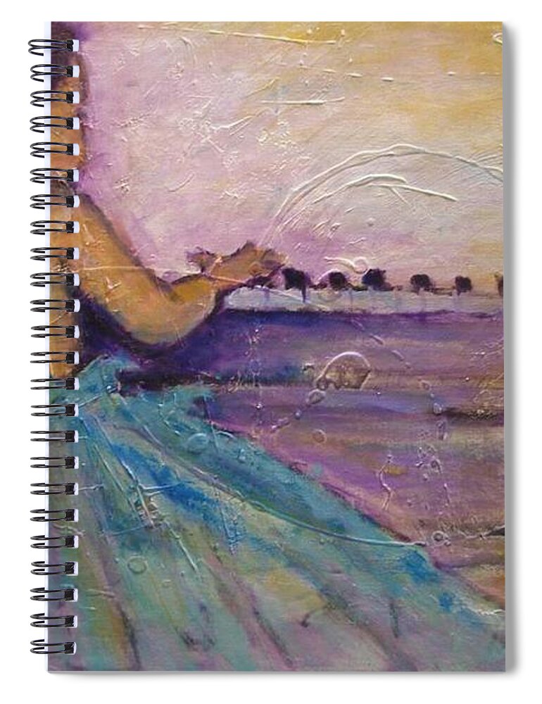 Figurative Spiral Notebook featuring the painting Girls Just Need To Have Fun by Valerie Greene