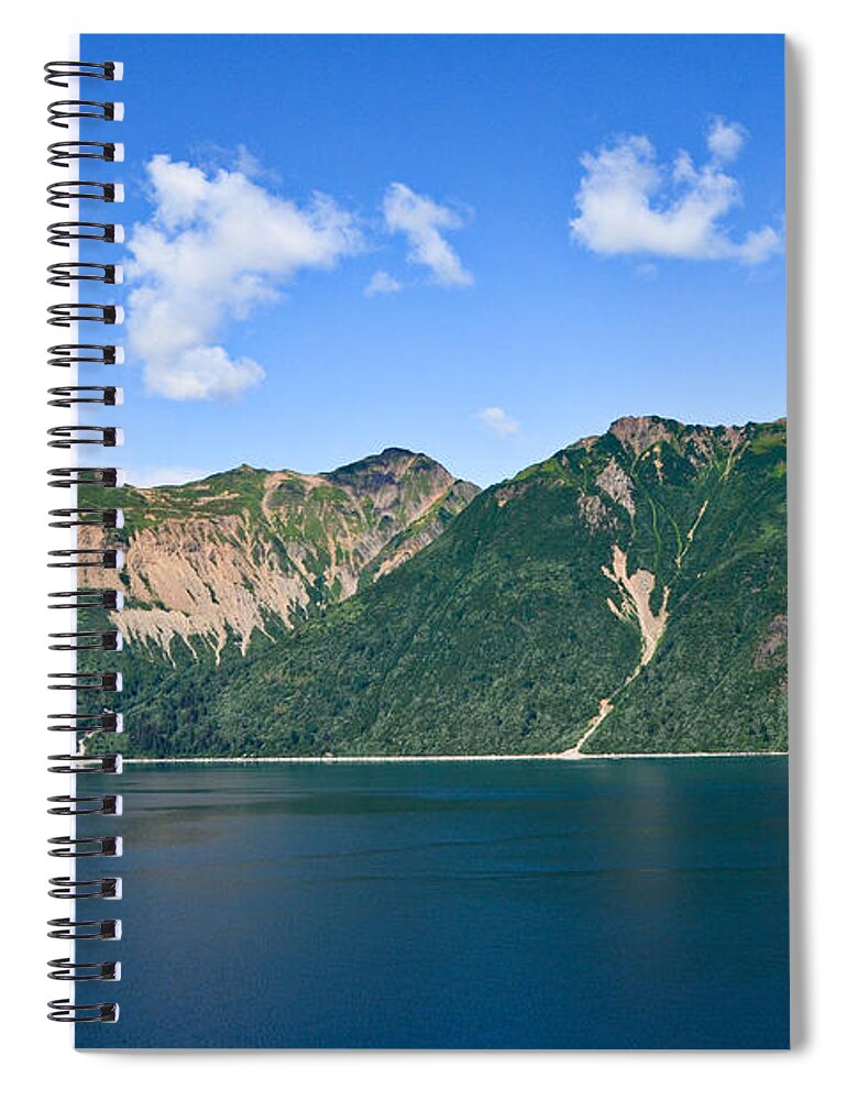 Glacier Bay National Park Spiral Notebook featuring the photograph Glacier Bay National Park, Alaska-23 by Alex Vishnevsky