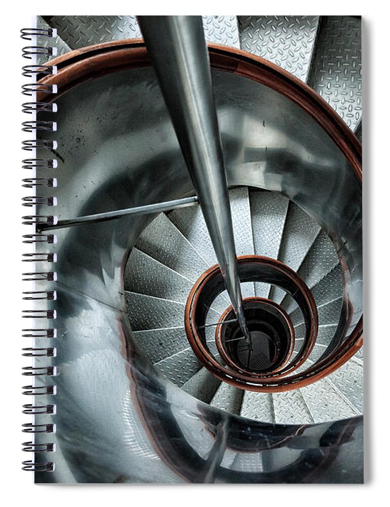 Azores Spiral Notebook featuring the photograph Going Down by Phil Marty