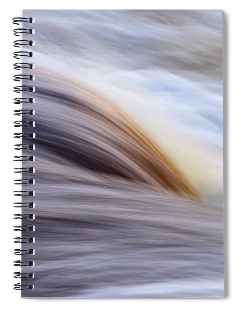 Photography Spiral Notebook featuring the photograph Going With the Flow by Larry Ricker