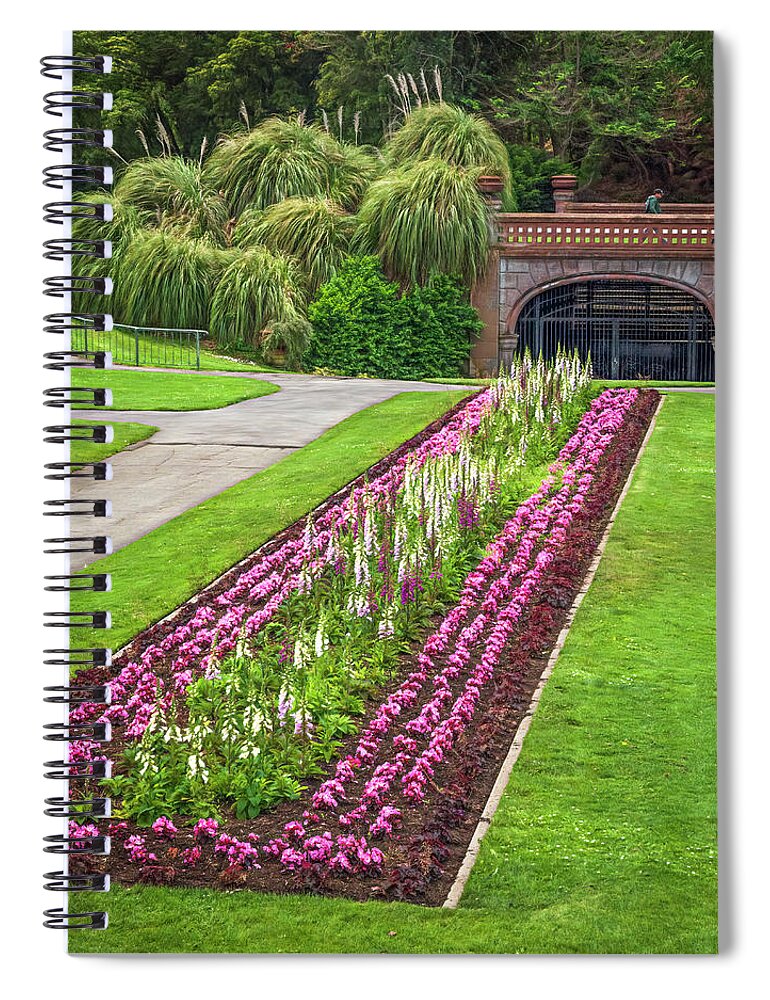 Garden Spiral Notebook featuring the photograph Golden Gate Botanical Garden by Ginger Stein