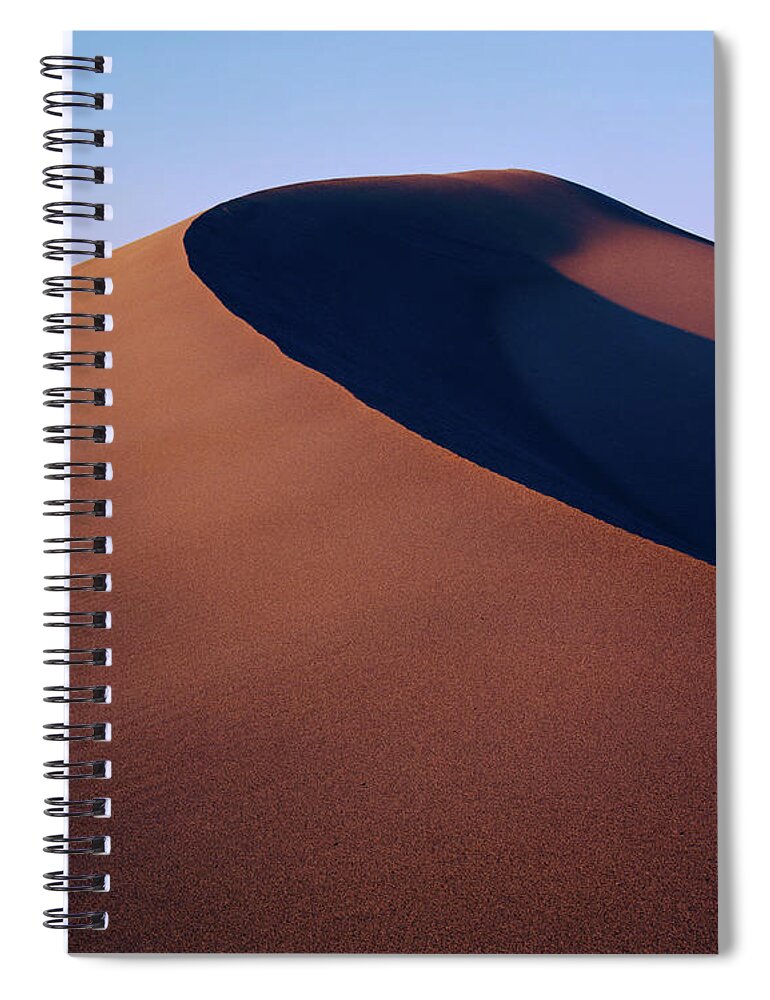 Tom Daniel Spiral Notebook featuring the photograph Graceful Curve by Tom Daniel