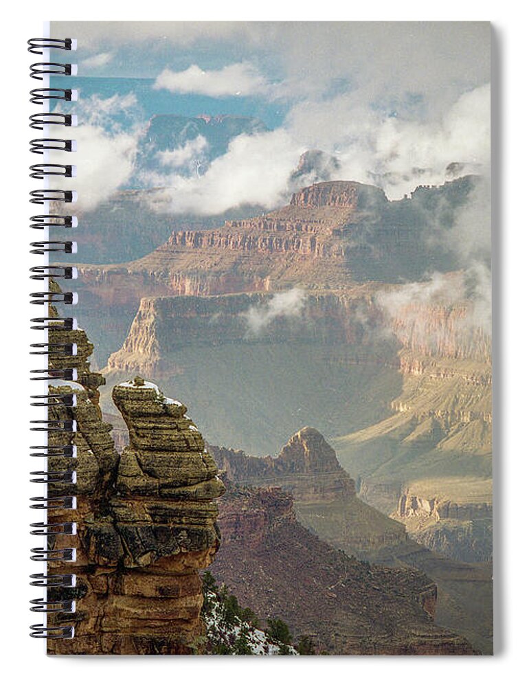 Grand Canyon Spiral Notebook featuring the photograph Grand Canyon by Jim Mathis