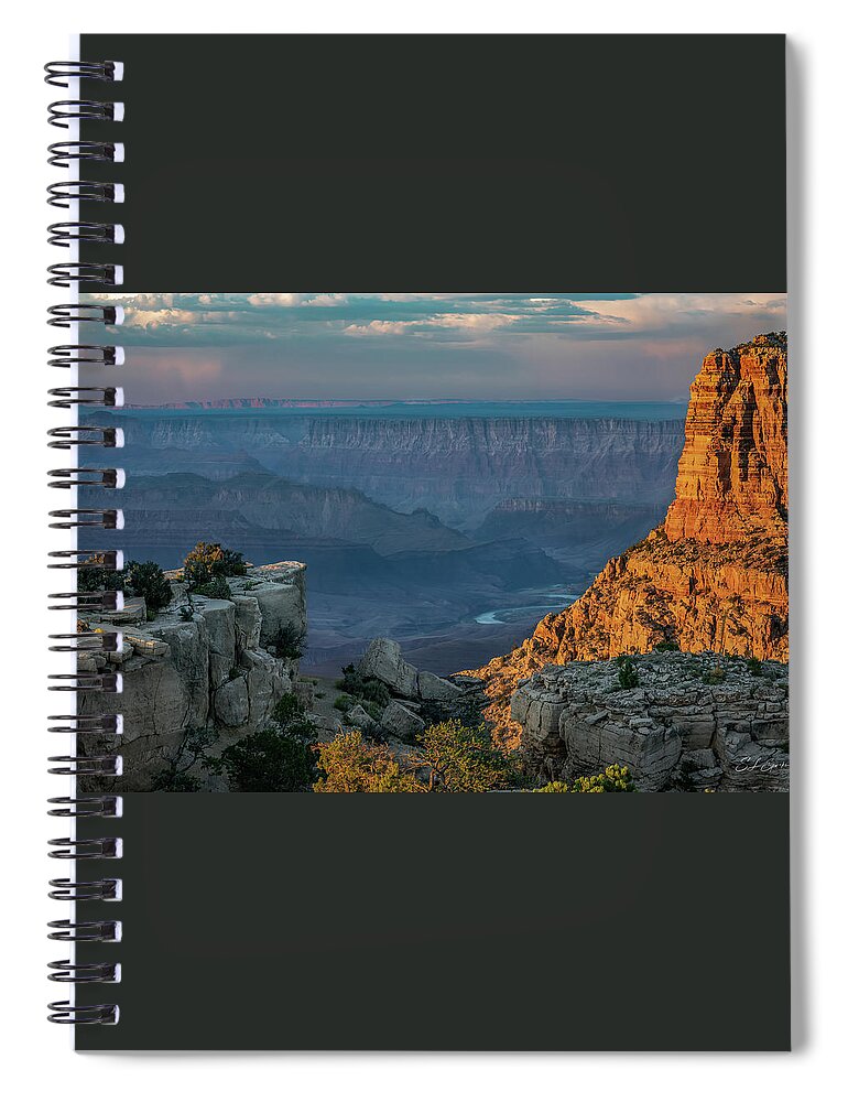 Grand Canyon Spiral Notebook featuring the photograph Grand Canyon by Steven Sparks