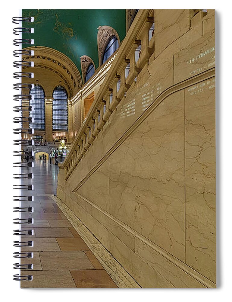 Grand Central Terminal Spiral Notebook featuring the photograph Grand Central Terminal NYC by Susan Candelario