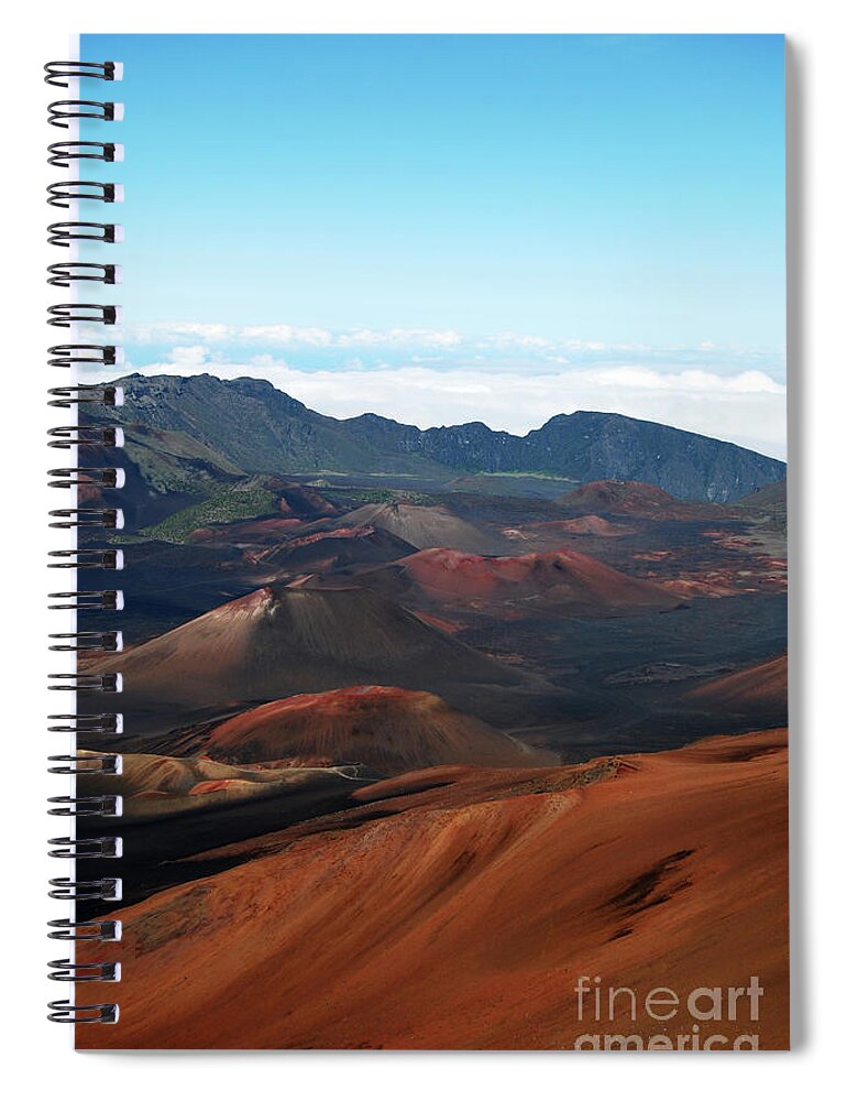 Photography Spiral Notebook featuring the photograph Haleakala, Maui 007 by Stephanie Gambini