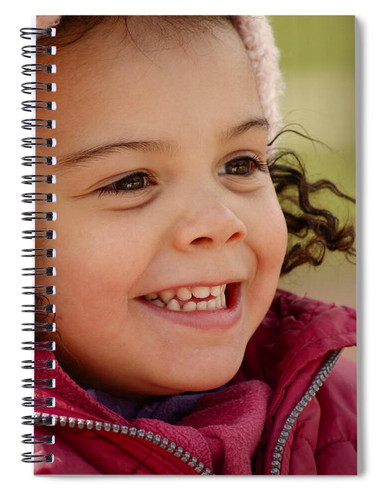 One Person Spiral Notebook featuring the photograph Happy Days by Raymond Hill