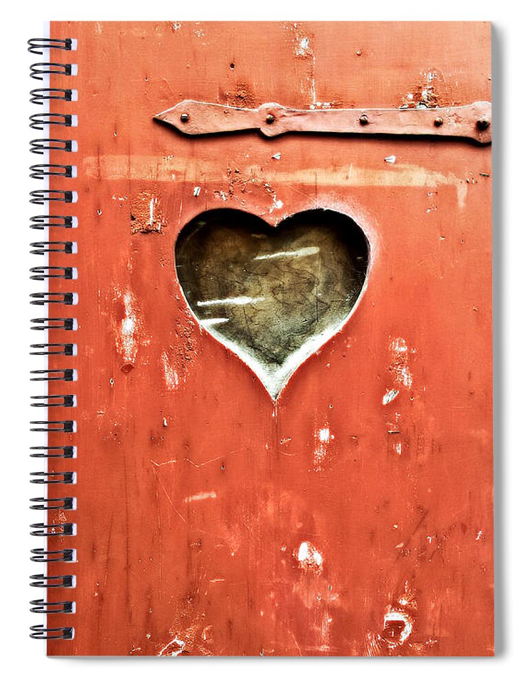 Heart Spiral Notebook featuring the photograph Heart by Tanja Leuenberger