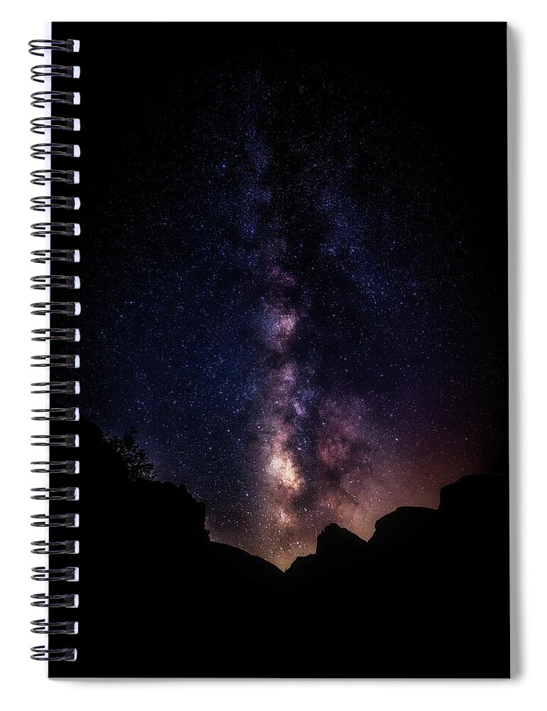 Art Spiral Notebook featuring the photograph Heaven Come Down by Rick Furmanek