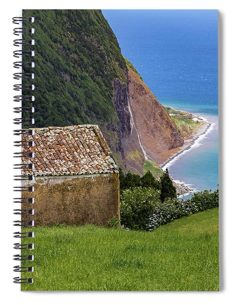 Old Spiral Notebook featuring the photograph Hillside View by Denise Kopko
